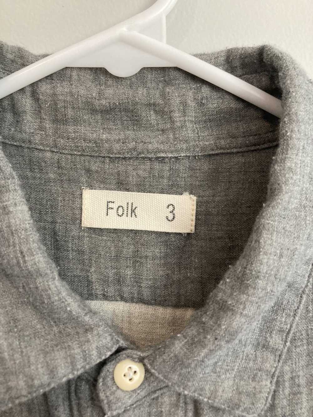 Folk Folk Asymmetrical Pocket Button Down - image 2