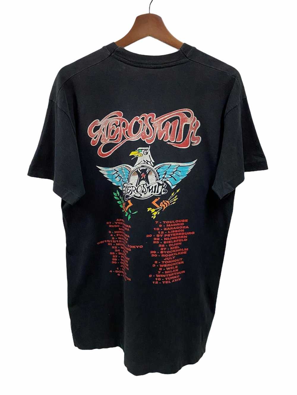 Aerosmith × Giant Tees × Vintage Vintage 90s Aero… - image 4