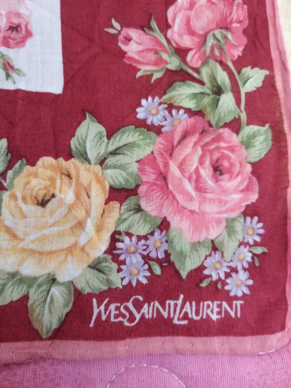 Yves Saint Laurent Yvessaintlaurent handkerchief … - image 5
