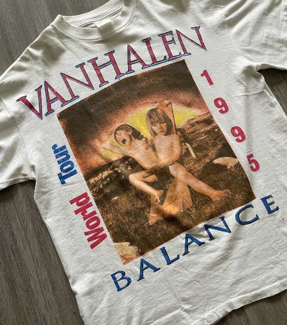 Vintage Vintage 1995 Van Halen Balance Tour Shirt… - image 1