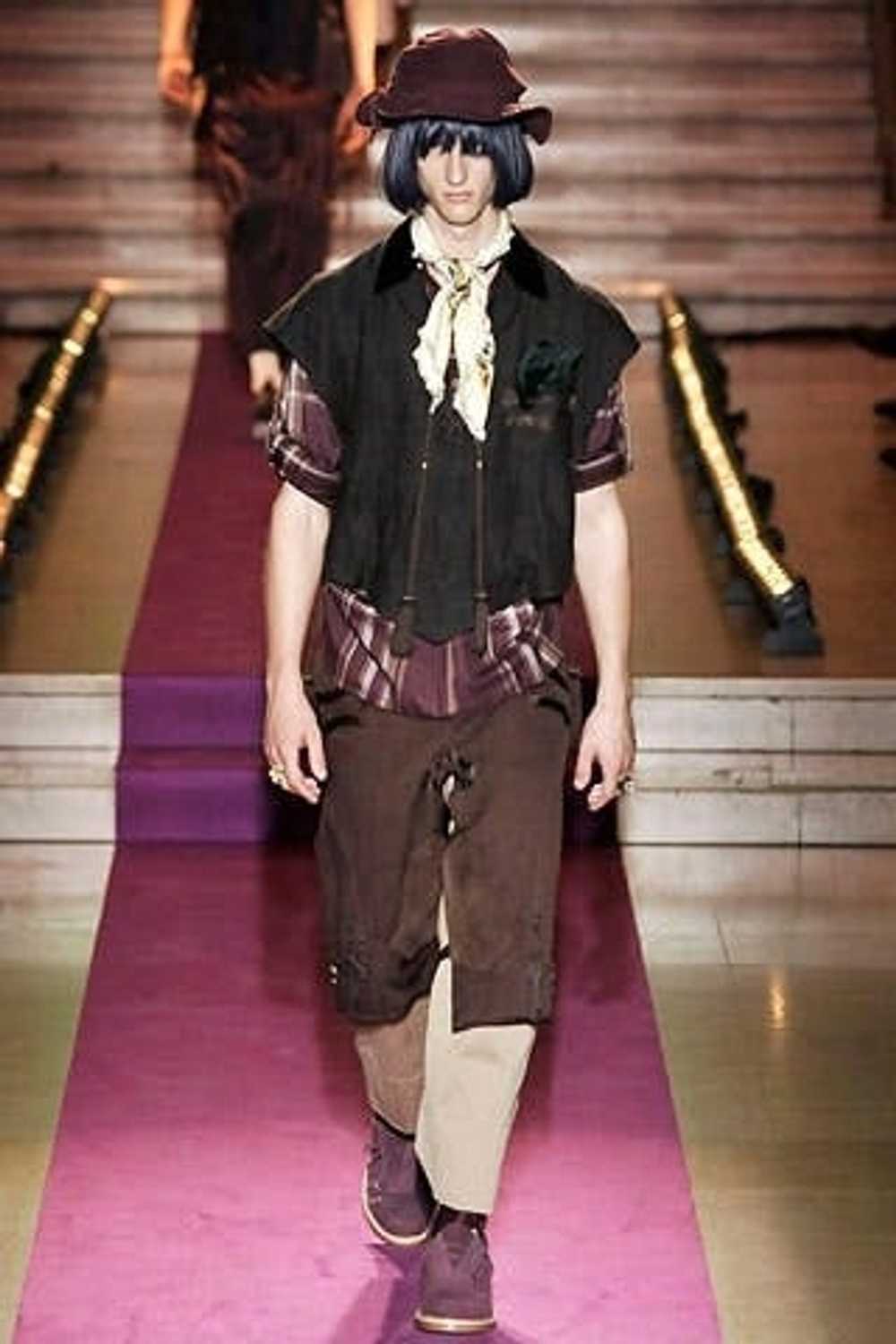 Number (N)ine S/S 2009 Suede Archer Top - image 8