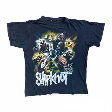 Vintage rare 2002 Slipknot T-shirt - image 1
