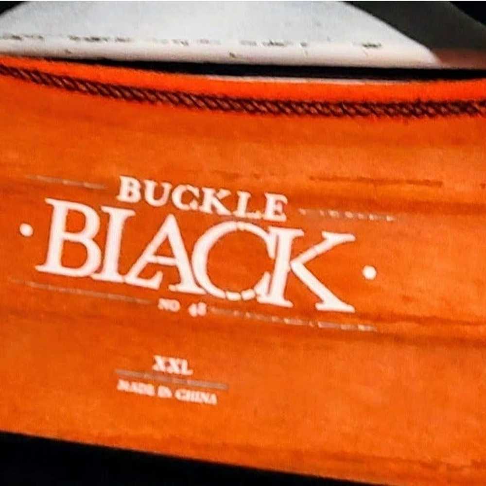 Buckle Buckle Black XXL Orange Burnout Tee - image 4