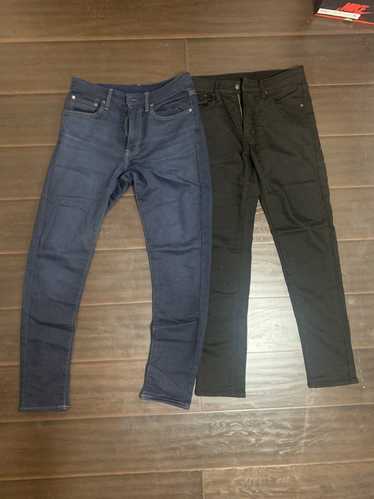 Uniqlo Uniqlo eazy fit slim fit jeans, both pairs 