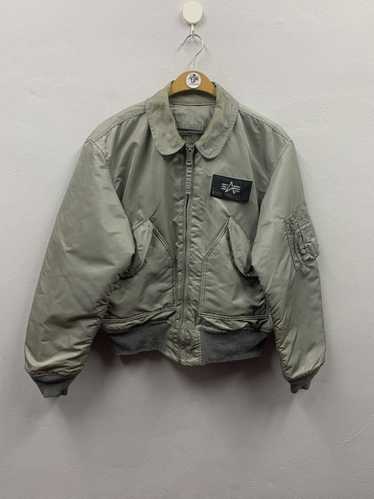 Alpha Industries × Bomber Jacket Vintage Alpha Ind