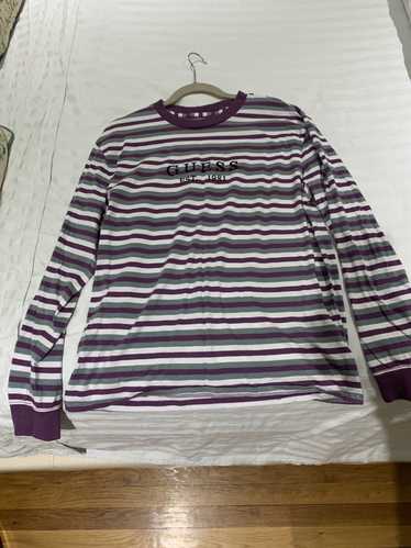 Guess Guess Dylan Men Striped Long-Sleeved Shirt - image 1