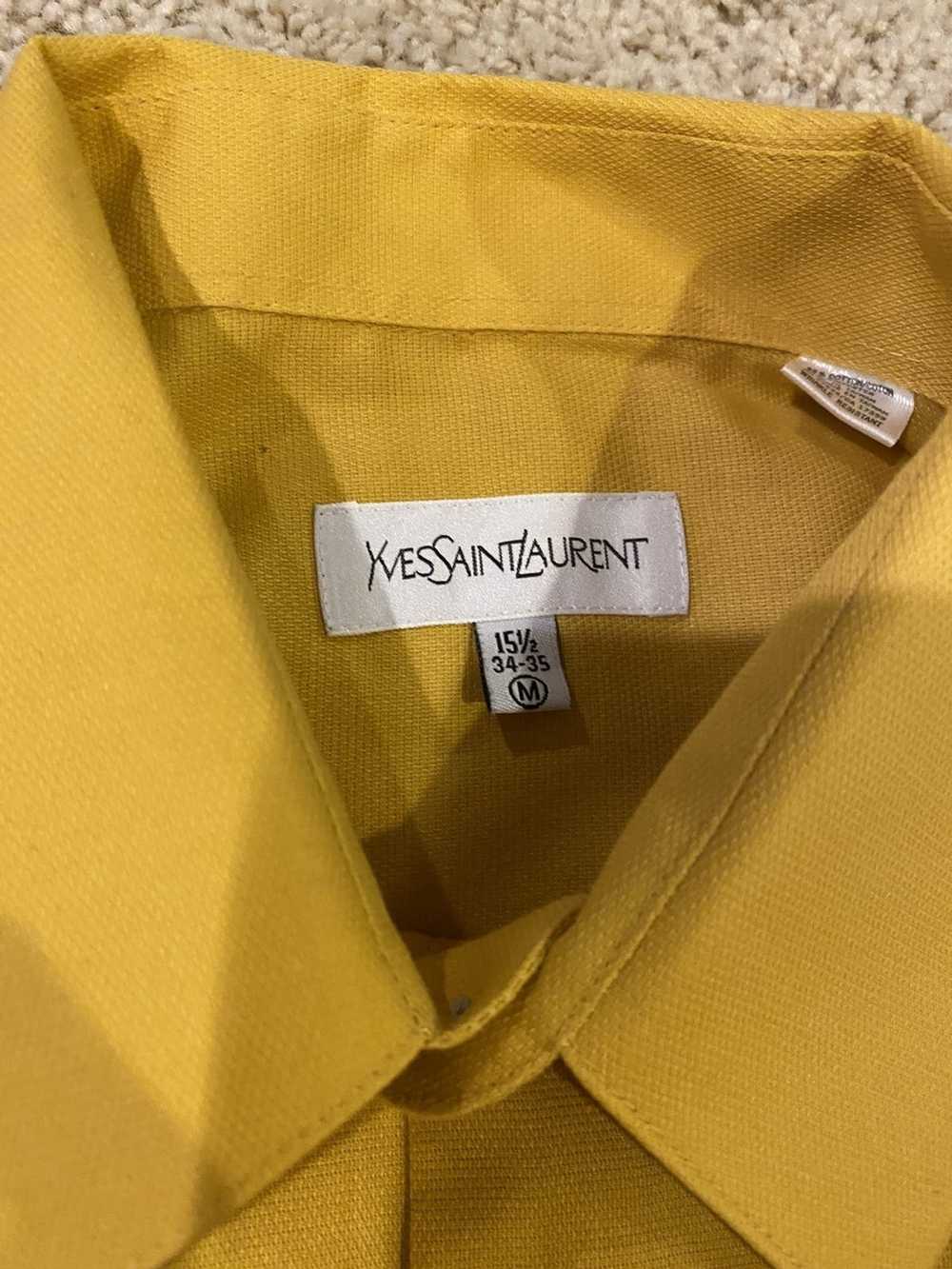 Vintage × Yves Saint Laurent Button up pocket shi… - image 2