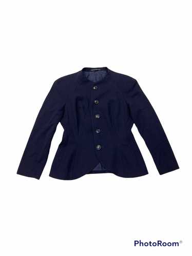 Yohji Yamamoto PURE WOOL COAT BLAZER - image 1