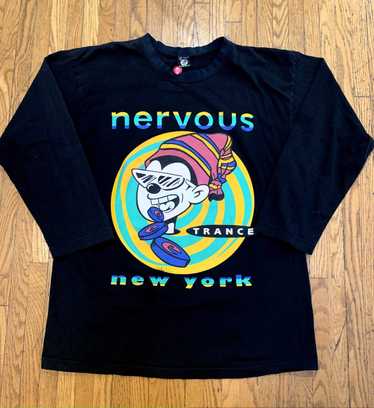 Nervous Records Underground Rap Hip Hop Logo Hoodie