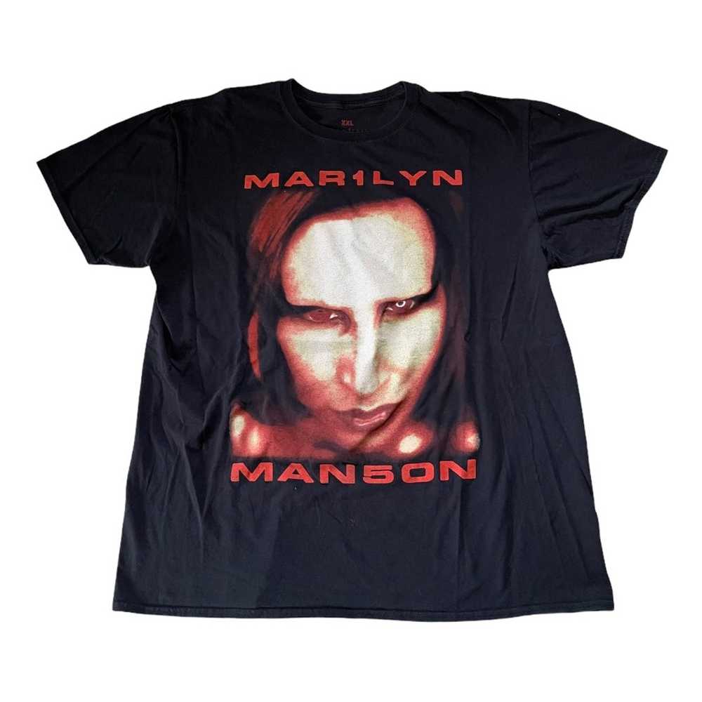 Band Tees × Marilyn Manson × Rock T Shirt Marilyn… - image 1