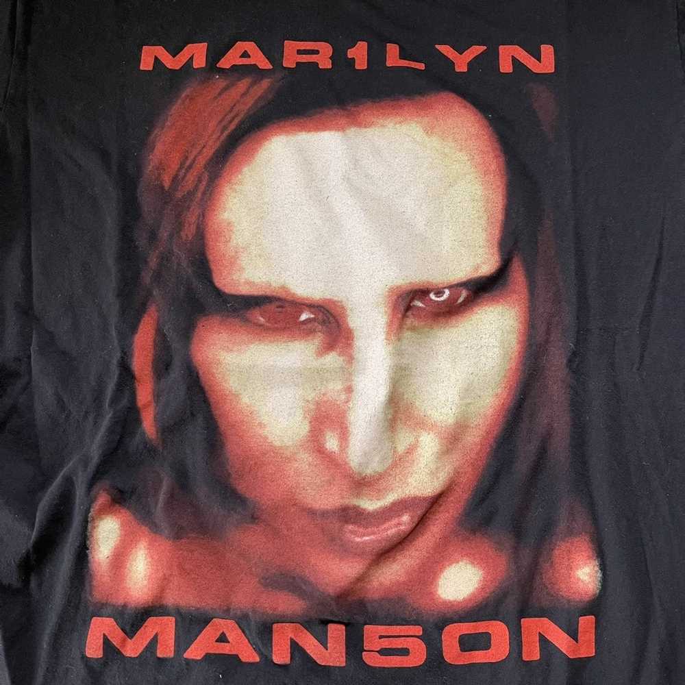 Band Tees × Marilyn Manson × Rock T Shirt Marilyn… - image 2