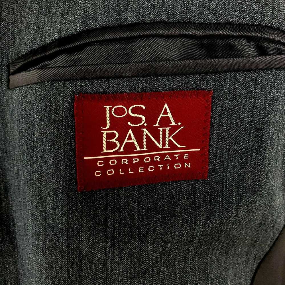 Jos. A. Bank Jos A Bank Wool Polyester 3 Button B… - image 8