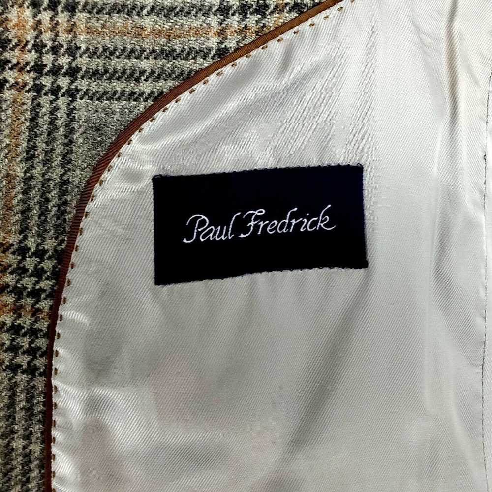 Paul Fredrick Paul Fredrick Wool 2 Leather Button… - image 8