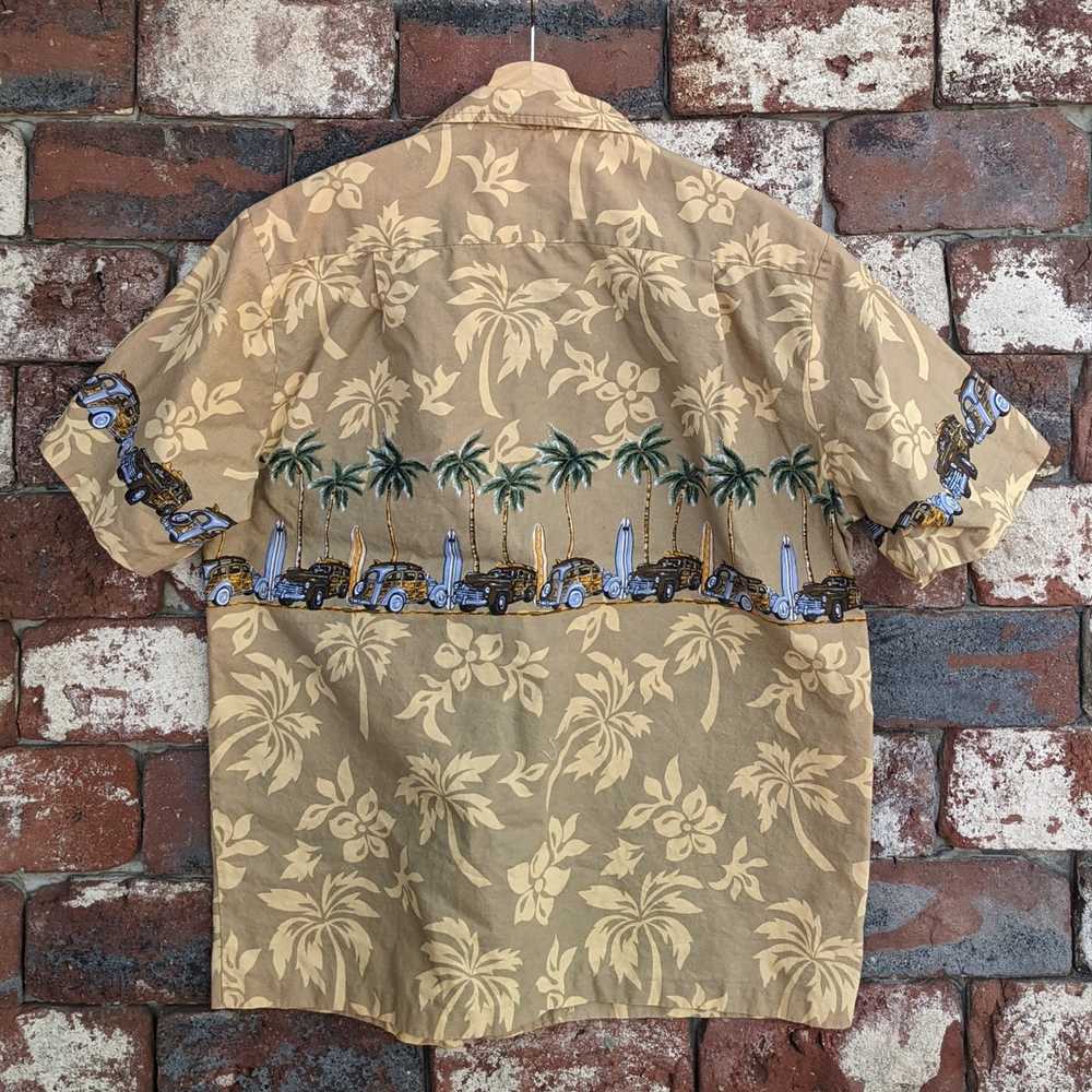 Hawaiian Shirt × Vintage Vintage RJC surfboards H… - image 4