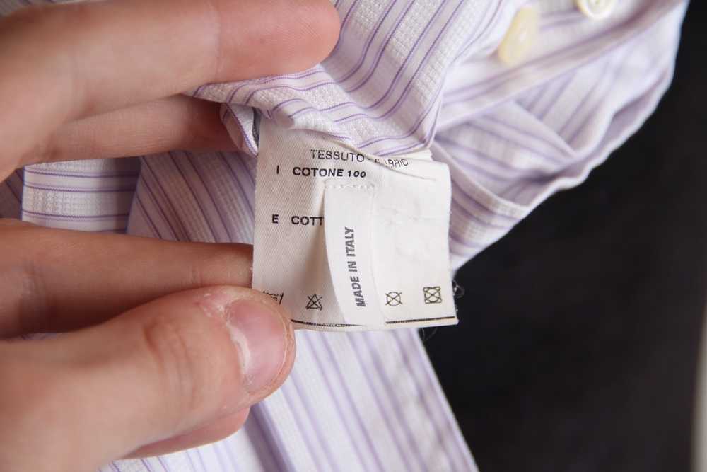 Corneliani Corneliani Striped Shirt sz 42 003593 - image 8