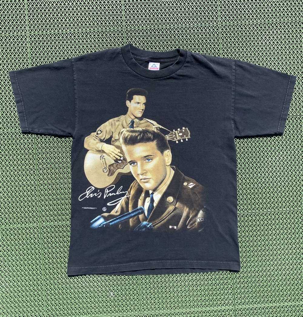 Alstyle × Band Tees × Vintage Vintage 1996 Elvis … - image 1