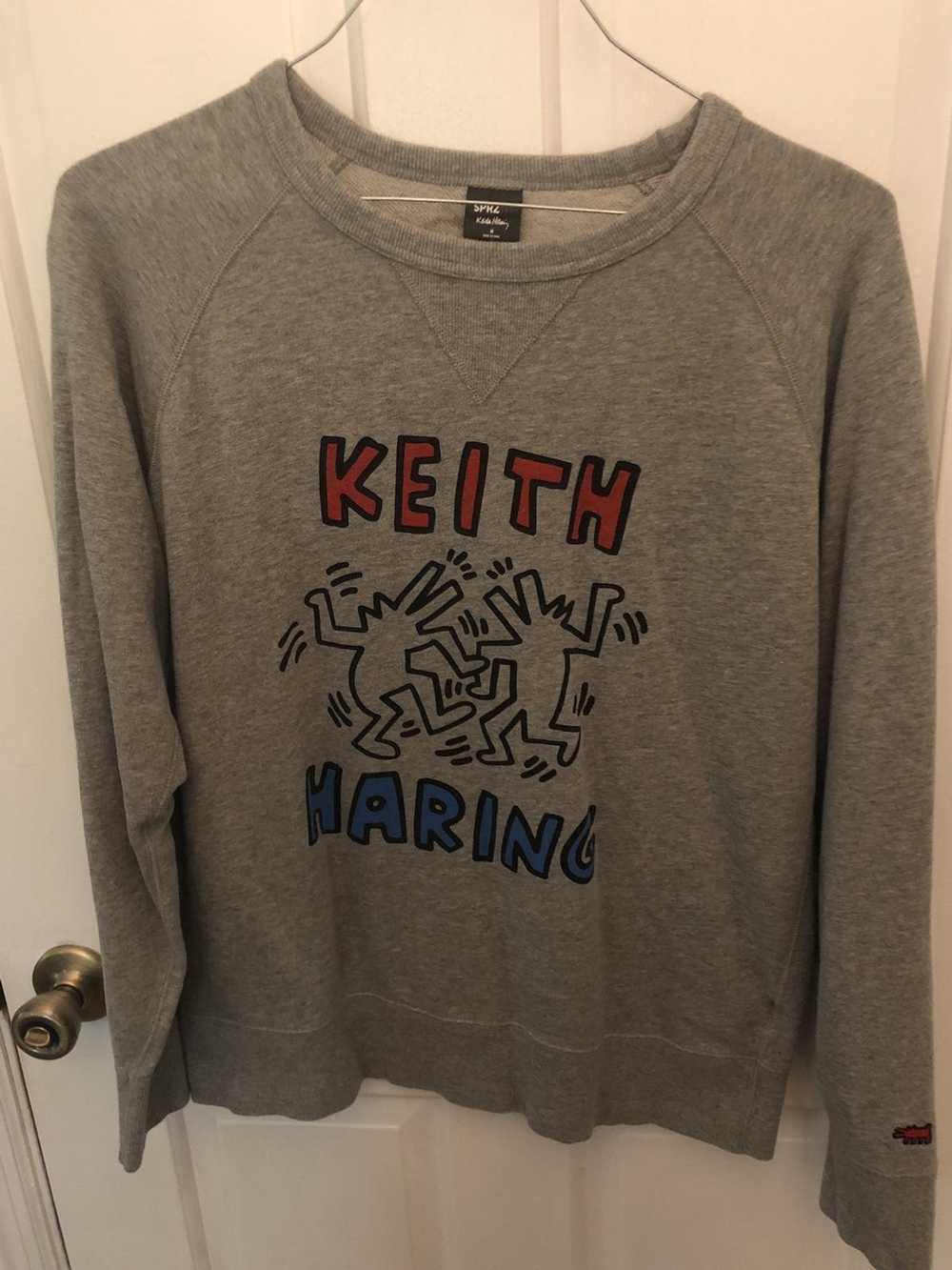 Keith Haring Grey Keith Haring Sweatshirt Crewneck - image 1