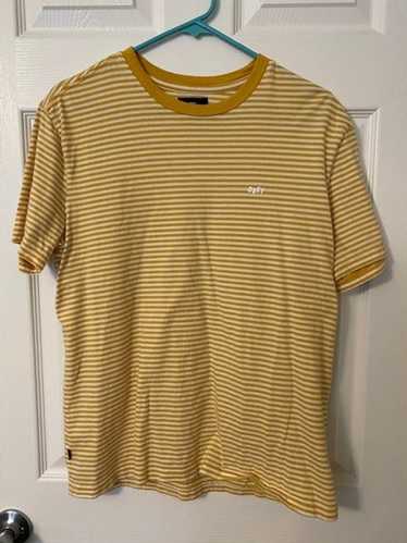 Obey OBEY Yellow Striped Tee