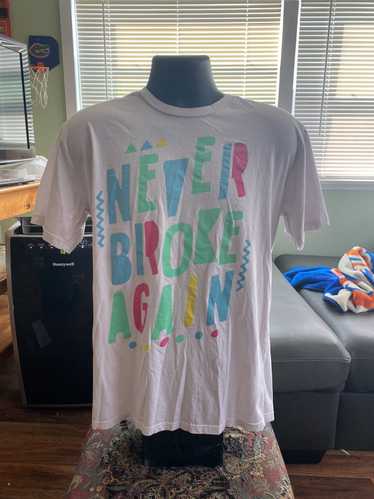 Never Broke Again Collage T Shirt - NBA Youngboy Adult EX Large - by Spencer's