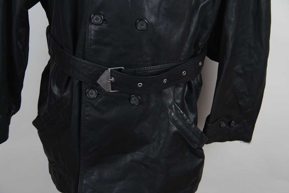 Versace Gianni Versace Versus Vintage Leather Coa… - image 3