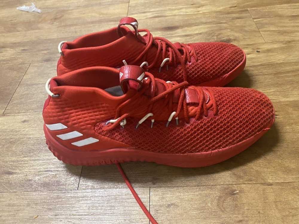 Adidas dame 4 top scarlet