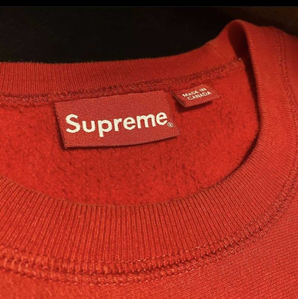 Supreme Supreme Fw15 Red on Red Box Logo Crewneck - image 5