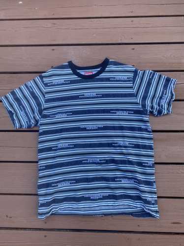 Supreme supreme HQ stripe S/S top