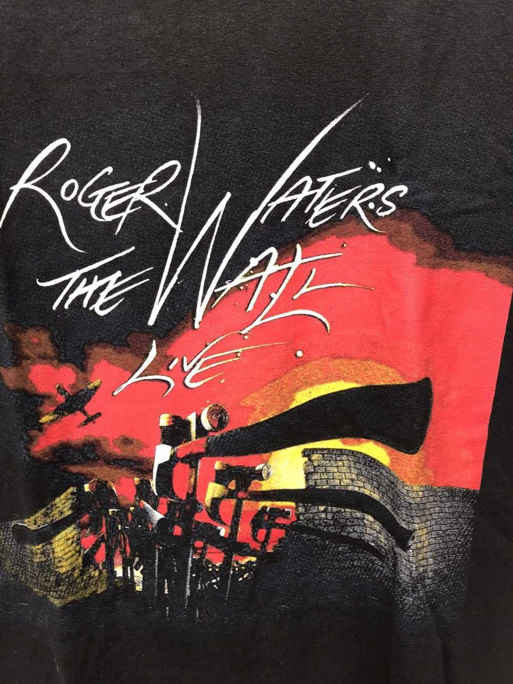 Band Tees × Vintage Roger waters the wall tour t … - image 3