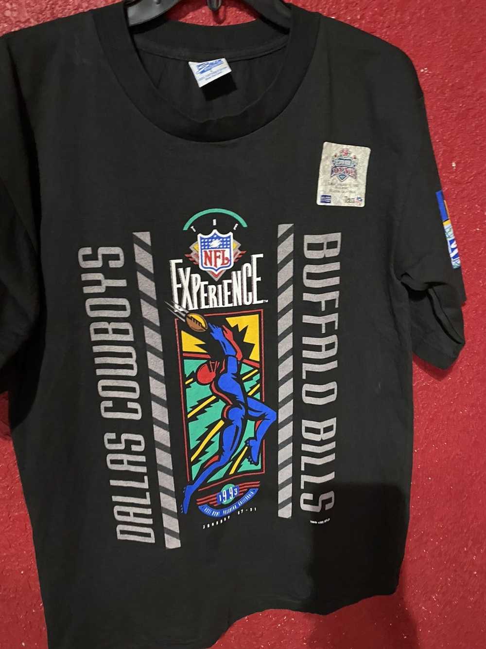 90s Super Bowl Vintage NFL Buffalo Bills VS Washington Shirt - Teeholly