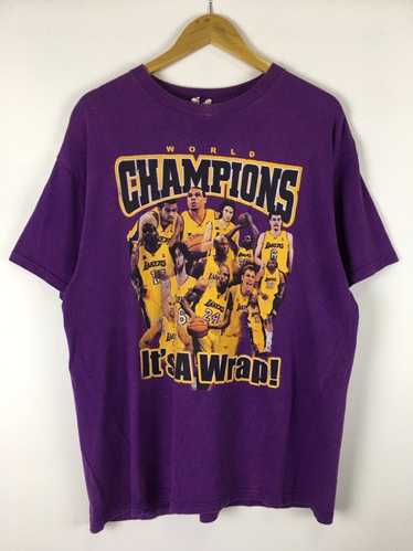 RARE Vintage 90s Nike Center Swoosh Hoodie Kobe OG Gold LA Lakers Kobe  XL/2XL