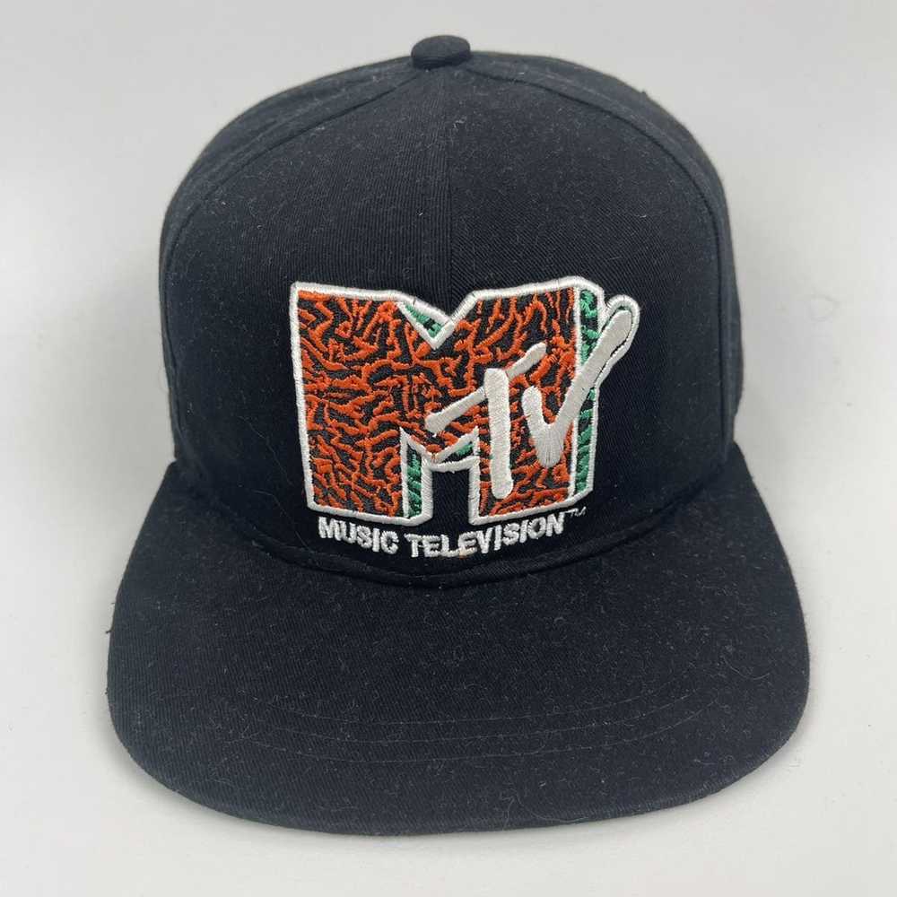 H&M × Hat × Mtv Rare H&M x MTV snapback hat - image 2