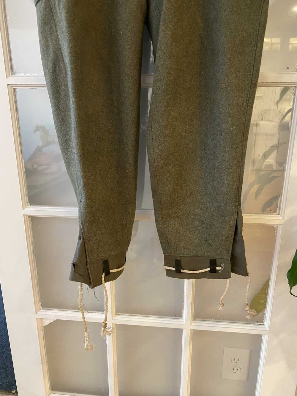 Military × Vintage Vintage 50S Wool Military Pants - image 2