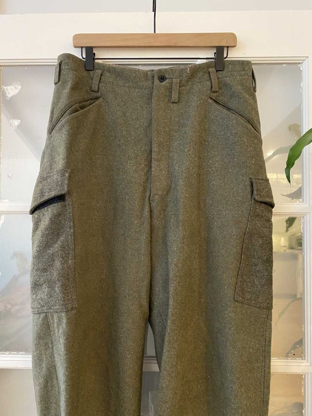 Military × Vintage Vintage 50S Wool Military Pants - image 3