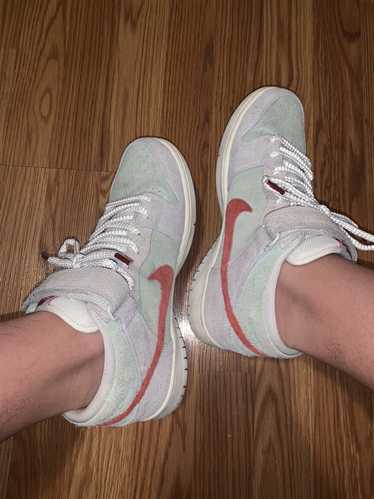 StclaircomoShops - Nike SB Dunk atmosphere Low LV White Denim Blue