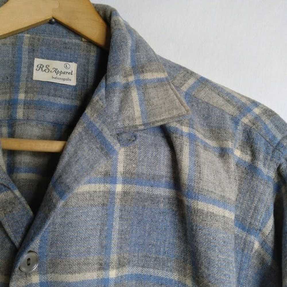 Vintage Vintage 40s Pendleton Wool Shirt 16.5 neck - image 4