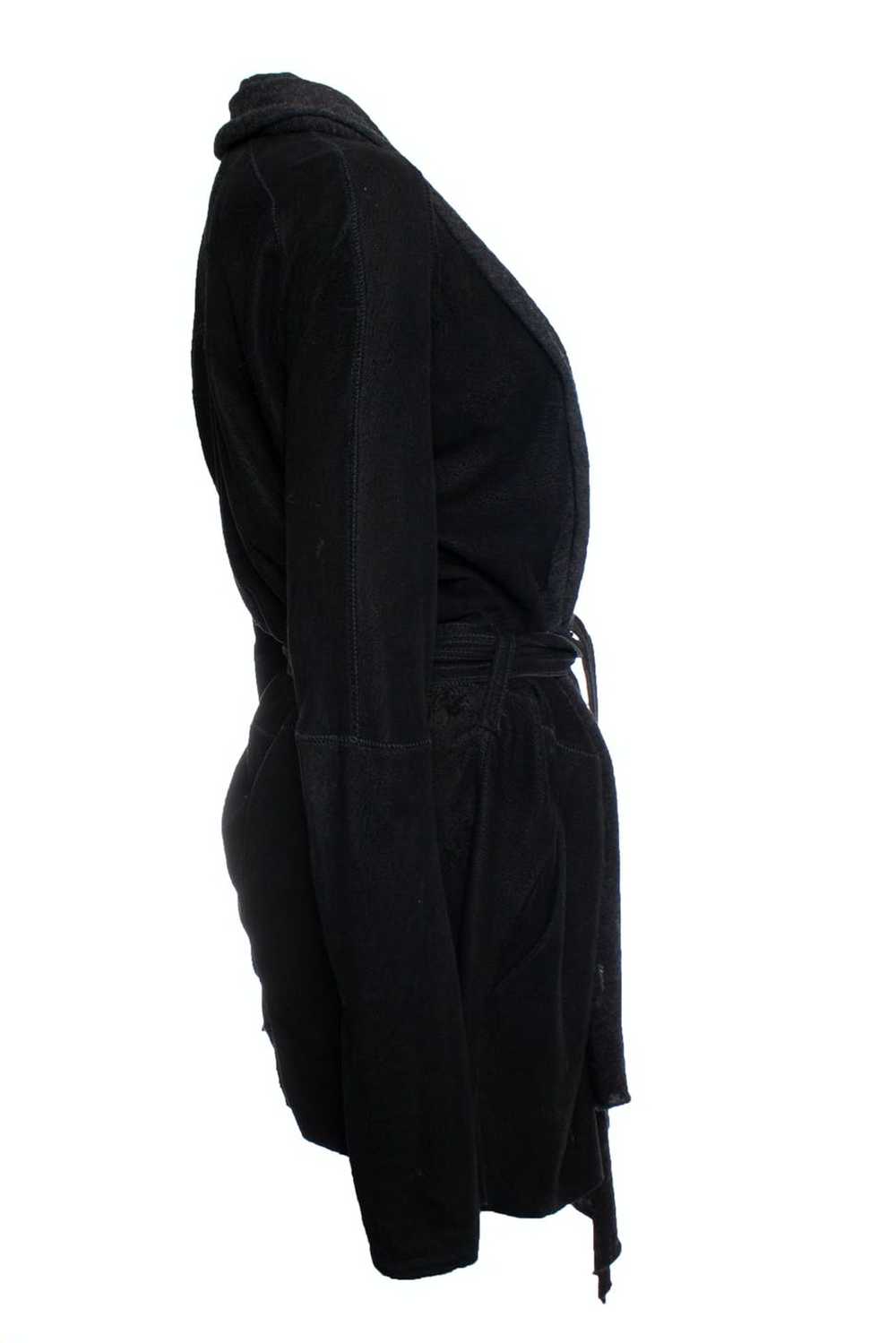 Isaac Sellam Experience leather wrap cardigan - image 3