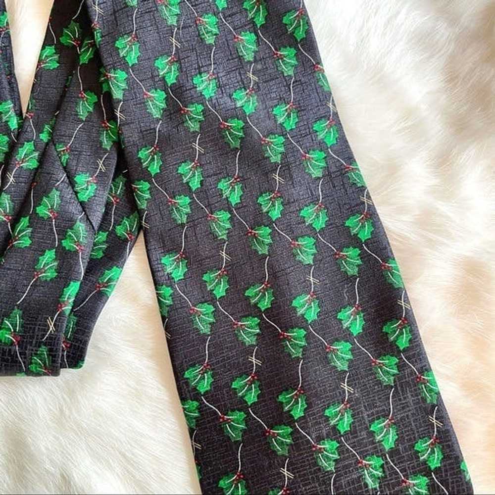 Vintage Vtg Holidays by MMG Christmas Tie Necktie… - image 2