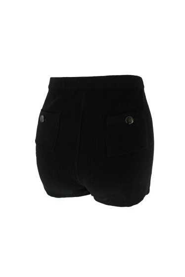 Chanel SS 1996 Black Knit Shorts CC - image 1