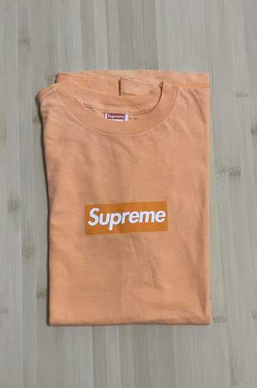 Supreme Supreme 07 orange on orange box logo tee T