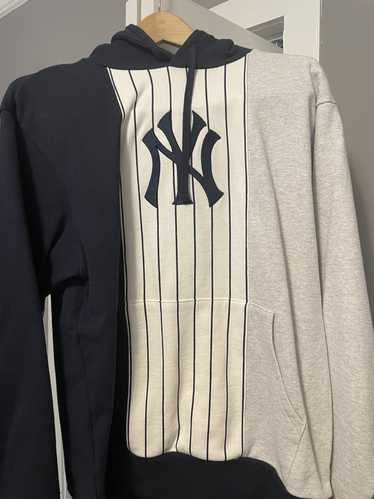 Kith MLB for New York Yankees Wool Bomber Jacket White