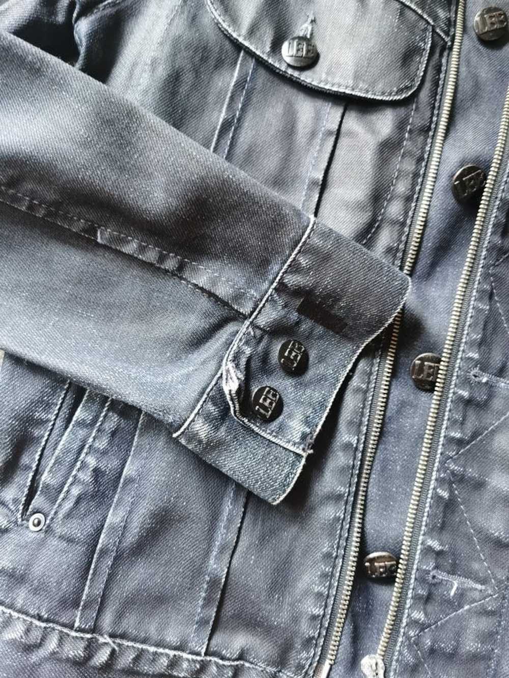 Biker Denim × Lee Lee Biker Rider Denim Vintage J… - image 3