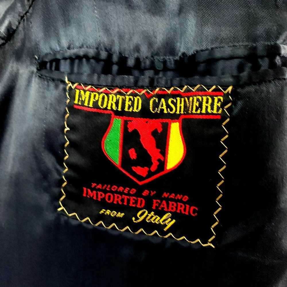 Italian Designers Italian Cashmere Trench Coat 40… - image 6