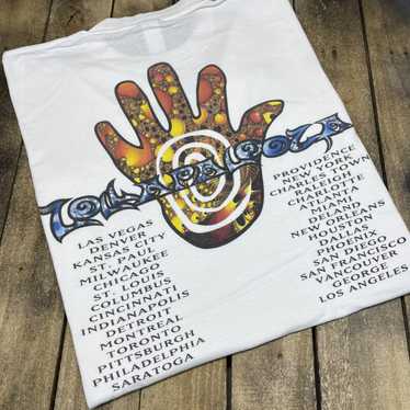 L * 1995 Lollapalooza tour misprint t shirt * vin… - image 1