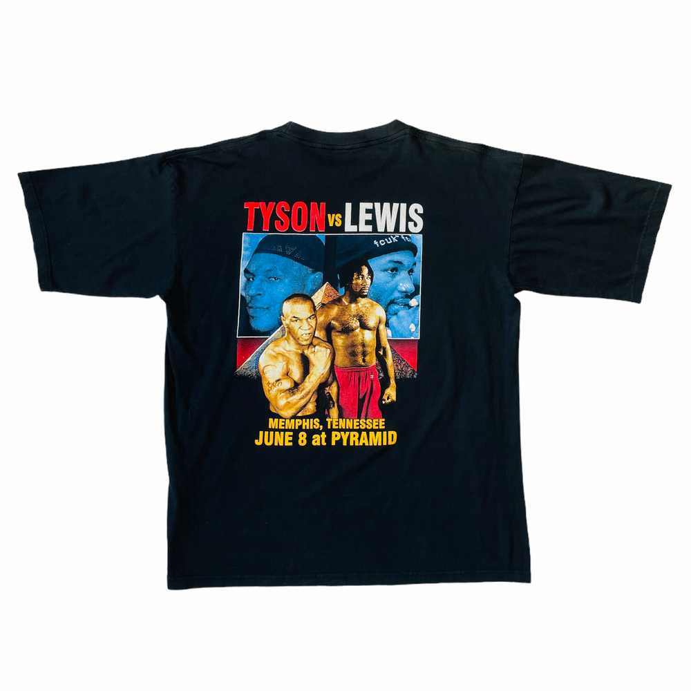 2002 LEWIS VS TYSON ‘RUMBLE ON THE RIVER’ TEE - image 3