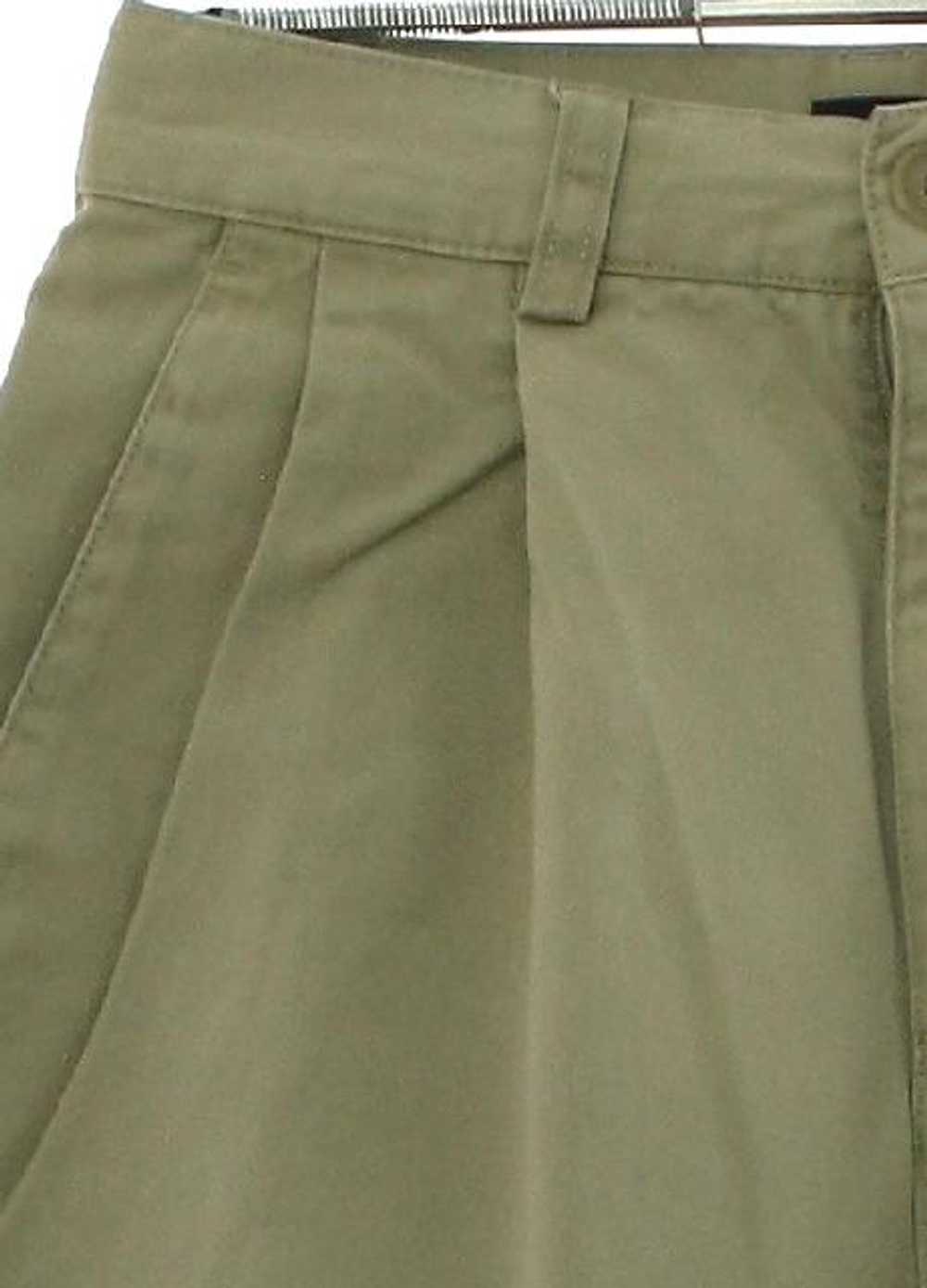 1990's GAP Womens Gap Khaki Pleated Shorts - image 2