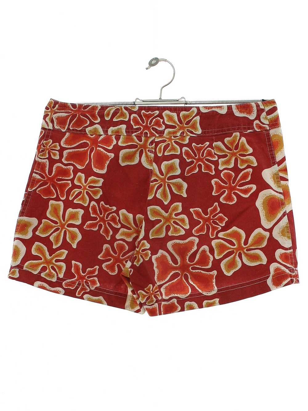 1990's Big Flirt Womens Hawaiian Style Shorts - image 3