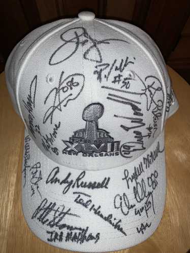 New Era Super Bowl 2013 Autographed Hat - image 1