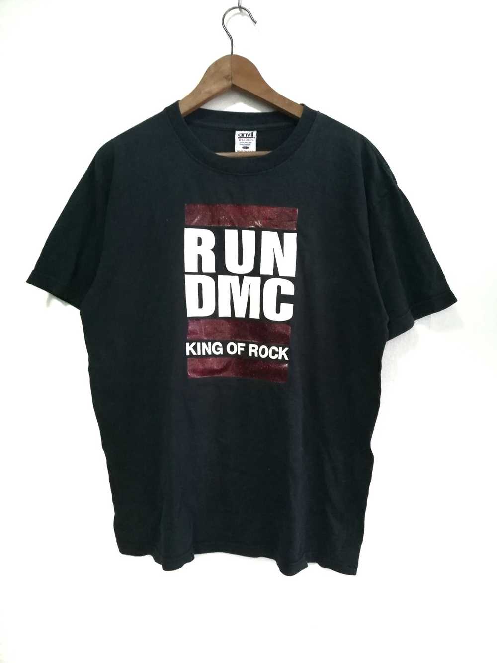 Band Tees × Run Dmc × Vintage Vintage 90s Run DMC… - image 1