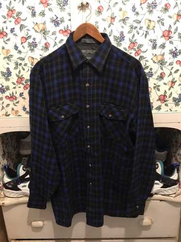 Vintage Vintage 90s Bay Area Traders Flannel Butto