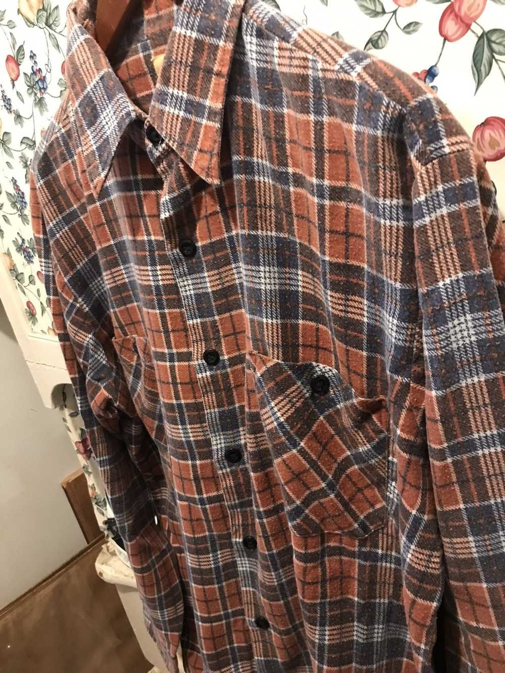 Sears × Vintage Vintage 80s Sears Button Up Shirt - image 2